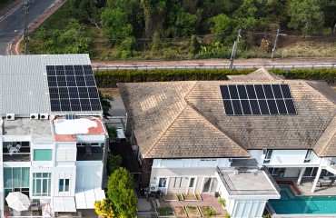 11 kW 3 phase solar power system, Koh Phangan