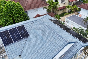 6.6 kW solar power system, Koh Phangan